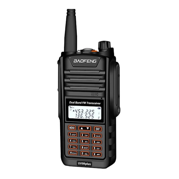 BAOFENG BF-UV9RPLUS Dubbelfrekvens Vattentät Walkie Talkie med Hög Prestanda