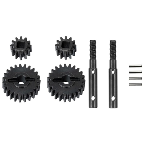 2X AR45 F9 Portalaxelväxelset 23T / 12T och stubbaxel för Axial SCX10 III Capra 1/10 RC Biluppgraderingar Delar