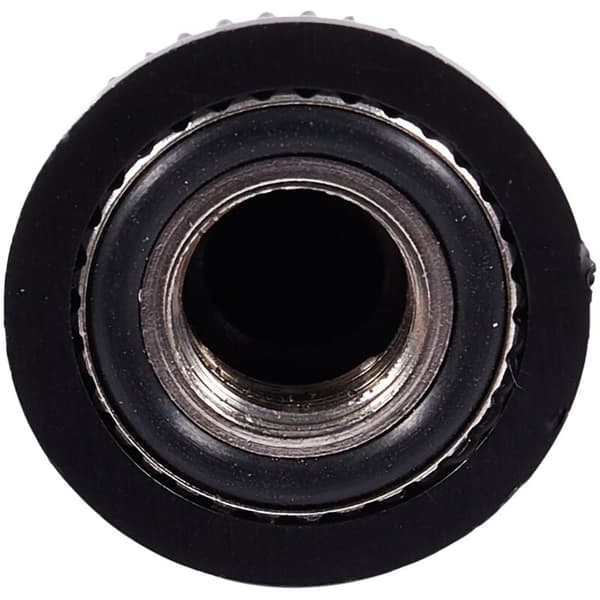 10 x sort vandtæt gummikappe til vippekontakt med 6 mm diameter