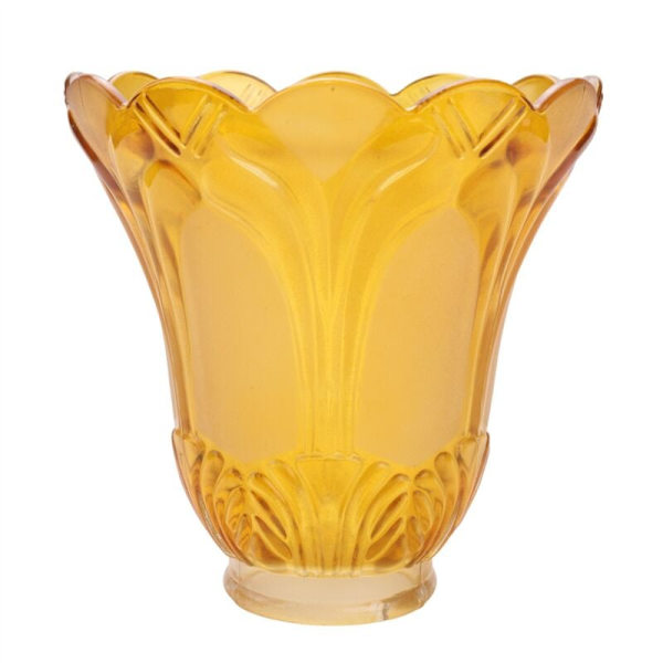 Klar Frosted Glass Shade Udskiftning til Loftsvifte