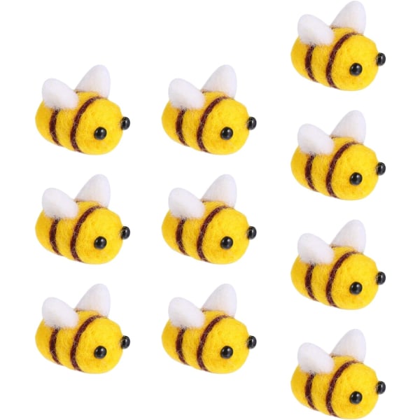 10 kpl villahuopa mehiläiskäsityöpallot huopa käsityöpallot käsityöpallot tee-se-itse baby shower Sukupuoli paljastavat juhlan sisustustarvikkeet