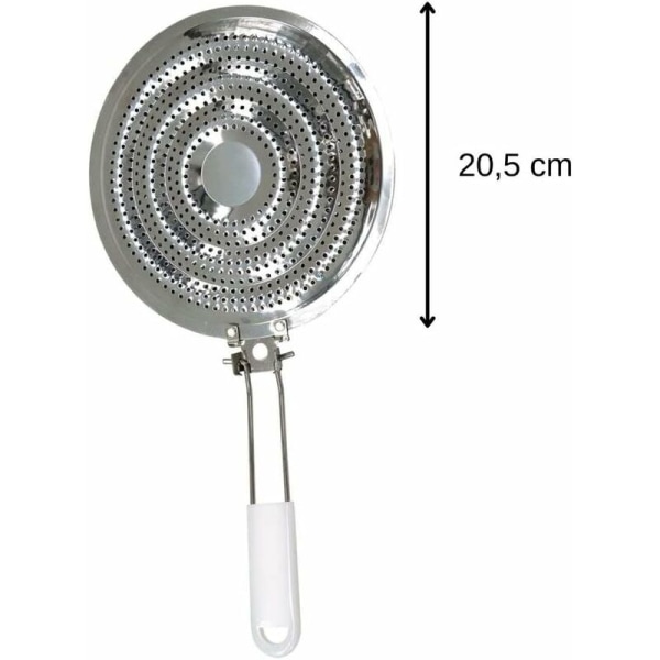 21cm rustfrit ståldisperger til gaskomfur