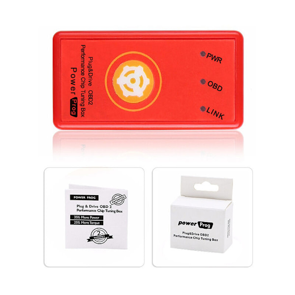Tuning Box Performance Chip Obd2 Plug and Drive til bil