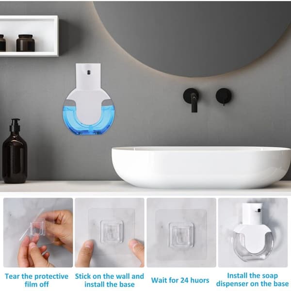 Smart Automatisk Sensor Dispenser 430ML Håndvask Vask Infrarød Sensor Skum Version