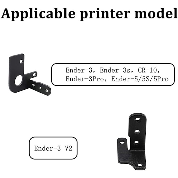 Opgraderet automatisk sengekølingssensor kit touch auto sensor fastgørelsesbeslag til 3 V2/5 Pro/-10 3D-printer
