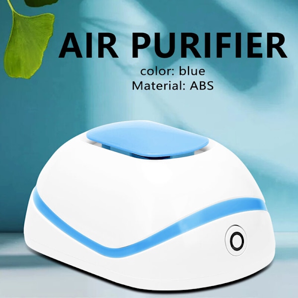Bärbar luftrenare för bil med USB-laddning, negativ jonluftrenare, jonisator, luftfräschare, automatisk dimmaskin, Pm2.5-eliminator, luftfräschare