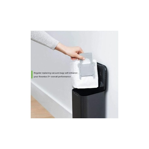 10-pakks Roomba reservedeler for iRobot Roomba i7 i7+/i7Plus E5E6 Roomba støvsugerposer reservedeler sett for iRobot Roomba i7 Va
