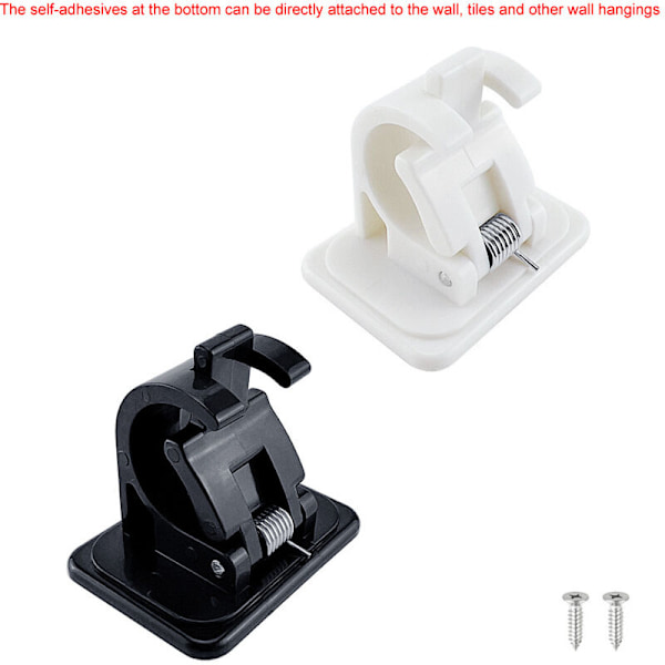 ABS Plast Fiske Stang Feste Spenne Fiske Stang Display Luya Fiske Stang Oppbevaring Holder