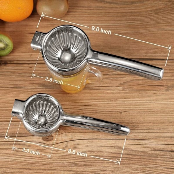 Citronpresser, Citronpresser, Citruspresser, Rustfrit Stål Citruspresser, Manuel Citruspresser, Manuel Citruspresser til Citron og Lime