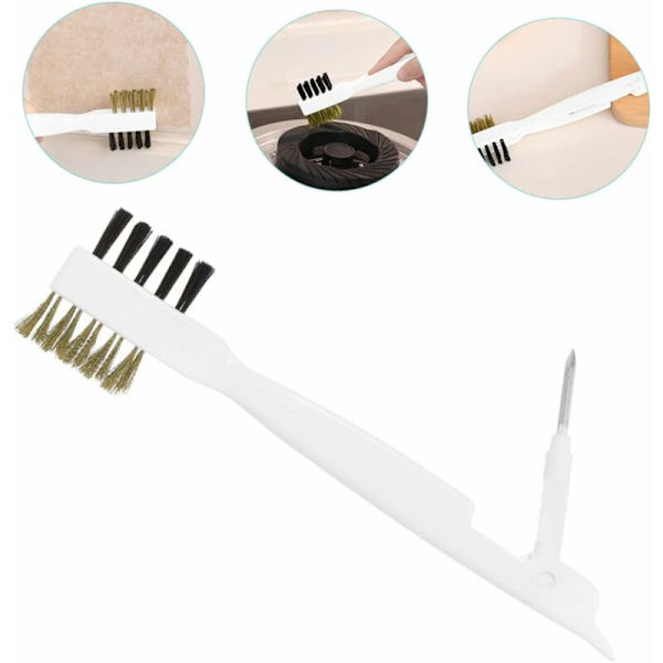 4 st köksrengöringsborste Pan Cleaner Grease Grime Sink Glass Squeegee Badkar Cleaner Badkar Scrubber Scraper Brush