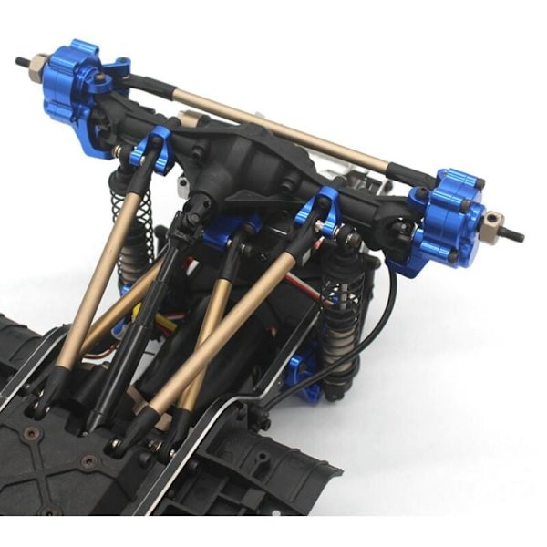 Metall aksel og bakre koblingsstøttesett for Yikong YK4082 4102 4103 RC Crawler Car oppgraderinger deler tilbehør,1