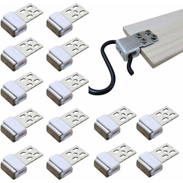 30 stk. Metal Sofa Fjedre Clips, 5 Huller Møbel Fjedre Clips, Polstrede Møbler Udskiftningsdele, Sofa Udskiftningsdele