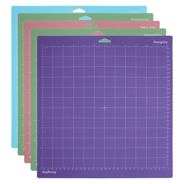 5-pack skärmattor för Maker 3/Maker/Explore 3/Air 2/Air/One (12x12 tum) Quiltade Cricket-mattor