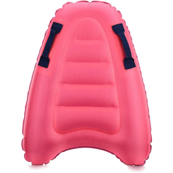 Bærbar Oppblåsbar Bodyboard Oppblåsbar Svømmeflåte Ensfarget Bøye Hav Oppblåsbar Surfebrett med Håndtak Aquaplane Bassengflåte for Strand Basseng