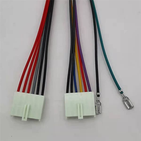 1 stk. 20-bens ATX til 2-port 6-bens AT konverter strømkabel til 286 386 486 computer
