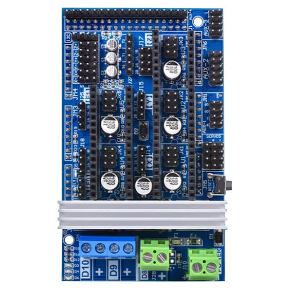 Ramps 1.6 R6 Styrkortet Ramps Moderkort 4-lagers PCB Reprap Mendel Prusa Kretskort Panel Kompatibel 2560
