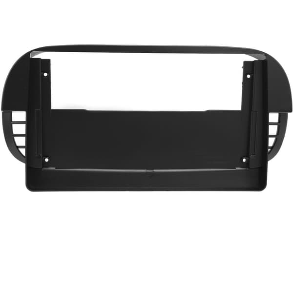 9 tums bilstereo-panel för FIAT 500 2007-2015 2Din-panel ljudmonteringsadapterpanelram-kit biltillbehör