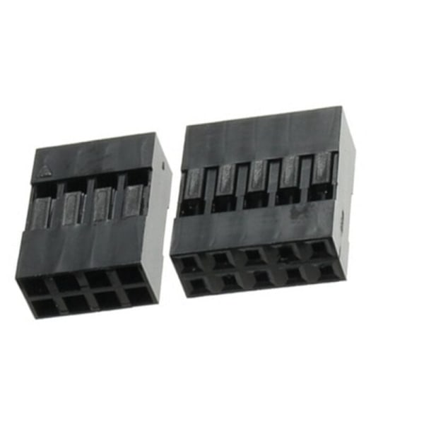 140 st 2,54 mm serie jumper-anslutningssats 1P 2P 3P 4P 5P 2X4P 2X5P uttag kabelkontakter stiftkontakt