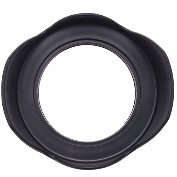 DC-SN HOOD 58Mm Skruv Blomsterkransar Objektivhuv Blomform för 58Mm Objektiv Svart