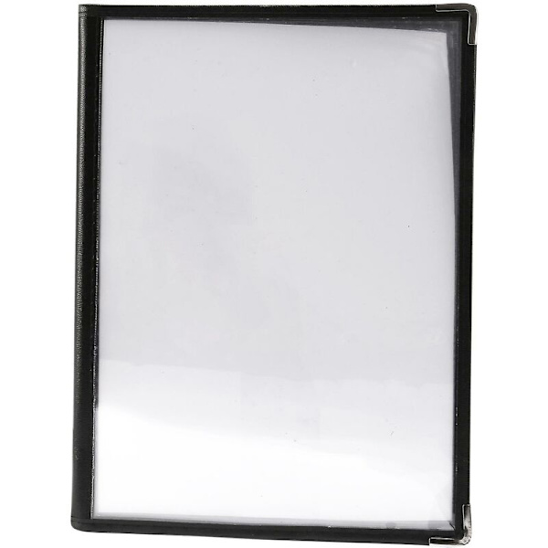 Transparent Restaurangskydd A4 Storlek Bokformat Café Bar 6 12