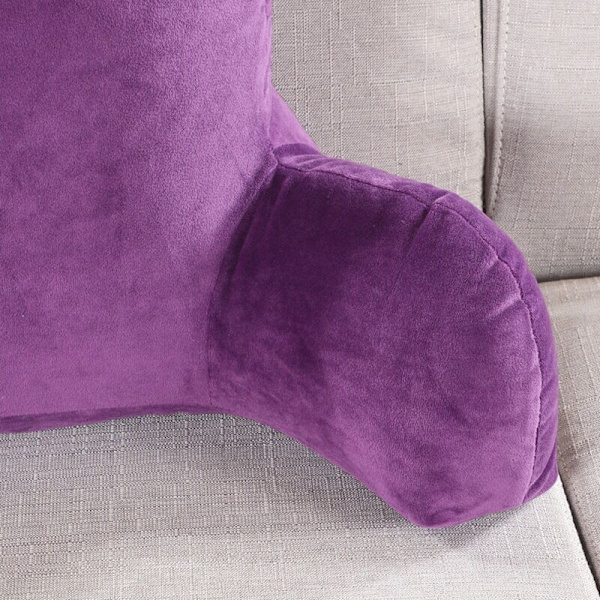 Soffa midjekudde ryggstöd tupplur varm bok rum kontor varm kristallsammet sängkläder soffa kuddar, lila