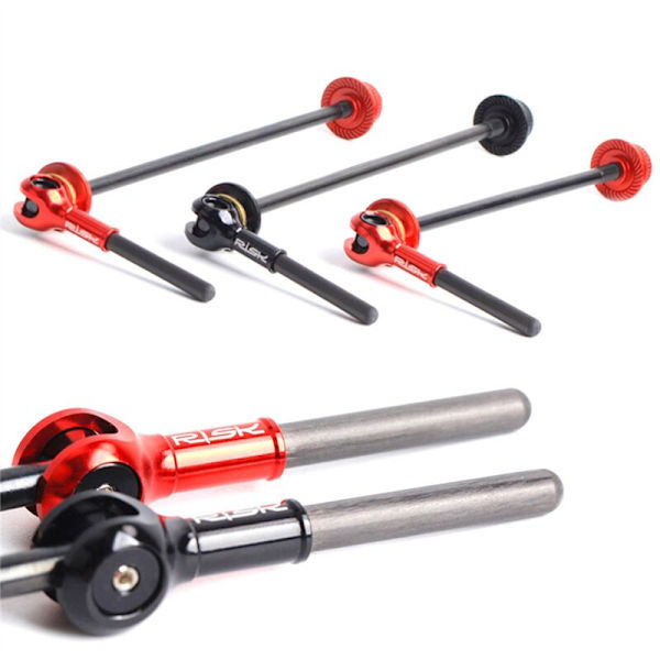 Titanium Legering Udgivelsesstamme til Mountainbike Fiber Udgivelsesstamme (Rød)