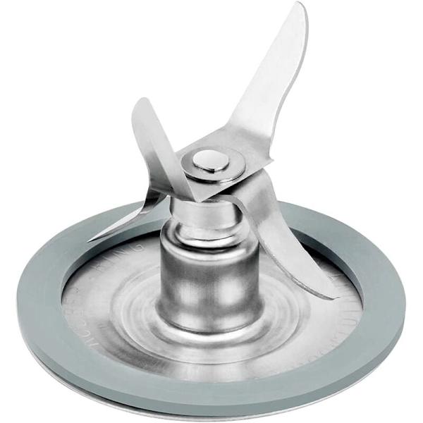 För Oster Osterizer Blender-blad med Blender Pot Bottom och 4-Point Fusion Blade 4961 och 2 st gummiringstätning
