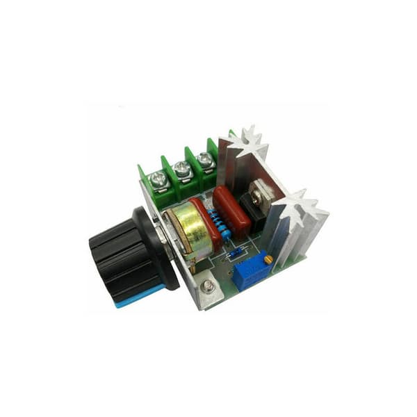2000W PWM AC-motorhastighetskontrollmodul Dimmer Governor50-220V Justerbar spänningsinställning