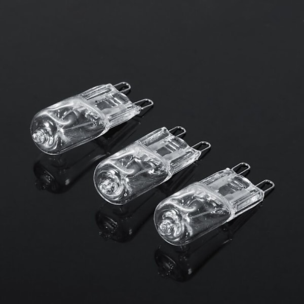 10 st G9 120V 40W Halogenlampa Varmvit Ljusstark för Hembelysning Ersättning