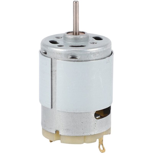 RS380 DC 1,5-18V 30000RPM Mini Motor 38x28mm for RC DIY Modell, Sølv