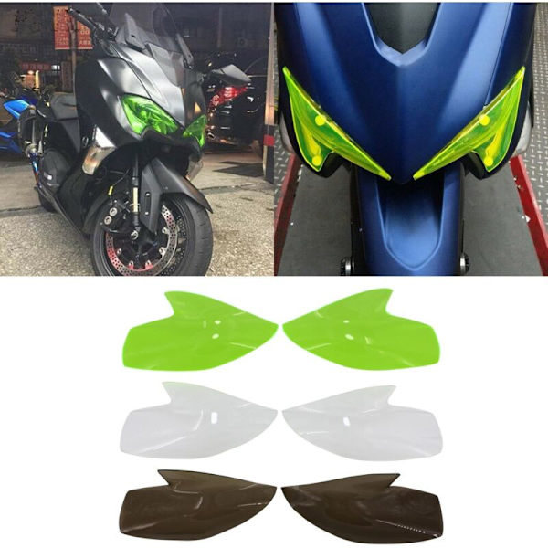 för Tmax T-Max 530 2017-2018 strålkastare skärm lins skyddsskydd biltillbehör transparent