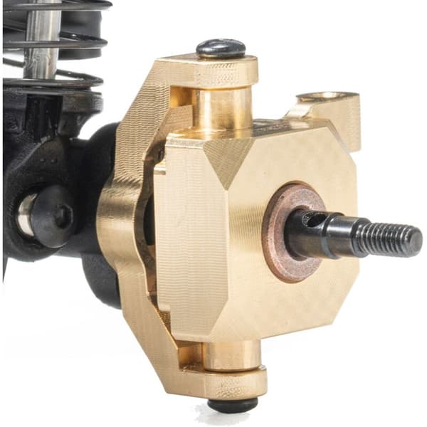 C- Messing Caster Blokke til 1/18 RC Crawler TRX4M Opgraderingsdele