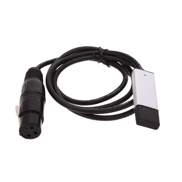 USB til DMX-grensesnitt 512 LED DMX512 datamaskin PC scenebelysning kontroller dimmer USB til DMX-kabel