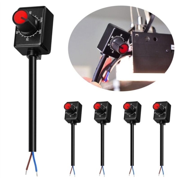 5 st DC 0/1-10V Knapp LED Dimmer, Lågspänning Passiv Dimmer PWM Dimning för Elektronisk Dimbar LED-drivrutin 0-10V eller 1-10V