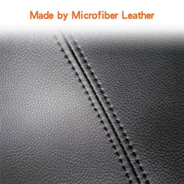Mikrofiber læder midterkonsol armlæn betræk til 2014-2018 sort grå