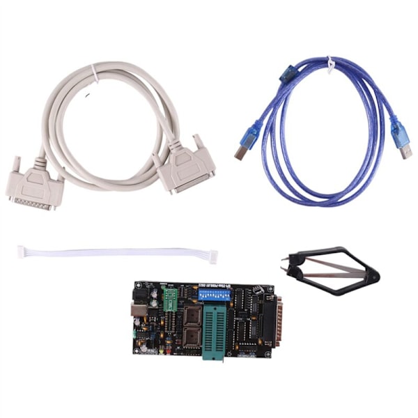 Willem EPROM Programmer SPI 25Xx PCB5.0T-2021, BIOS009 PIC, Understøtter 0.98D12, Clip Promotion PLCC32 + 8 Pin SOIC Adapter