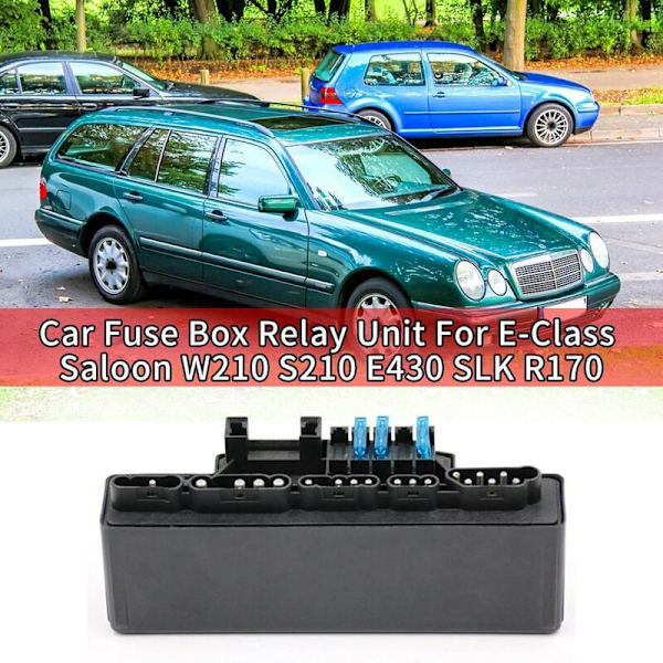 Sulakeboksirele-yksikkö E-luokan autoon W210 S210 E430 R170 2105400472