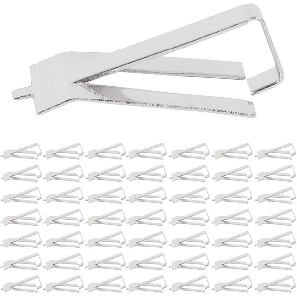 50 stk. Glasplade-fjederklemmer til 3 Pro, 3S, 5 Pro, -20 PRO, -10S Pro 3D-printer
