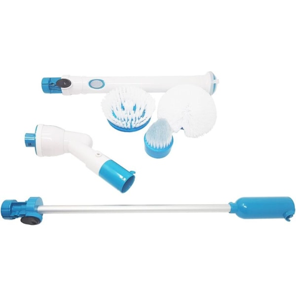 Langaton pyörivä sähköharja, latautuva kylpyhuoneen puhdistukseen, 3 harjaa - RWCleaning Brush