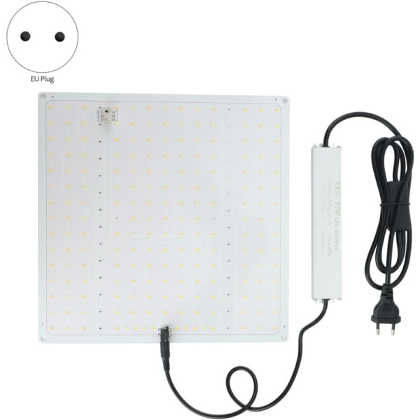 850W LED växtlampor växer panel spektrum Phyto lampa för inomhusväxter växtblomma hydroponiskt system EU-kontakt