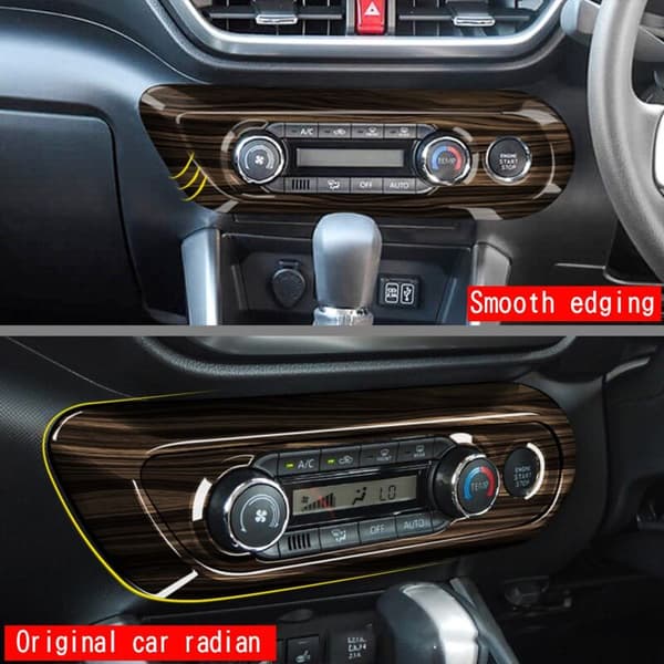 Anti-Scratch og slidstærk aircondition-knap panelramme til Raize Glossy Black
