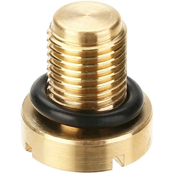 17111712788 Radiator Overflow Coolant Expansion Tank Bleed Screw Gold for E36 E39 E46 Etc.