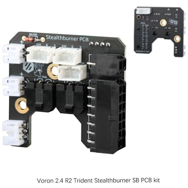 För Voron 2.4 Trident Stealthburner Toolhead PCB-kort 3D-skrivardelar