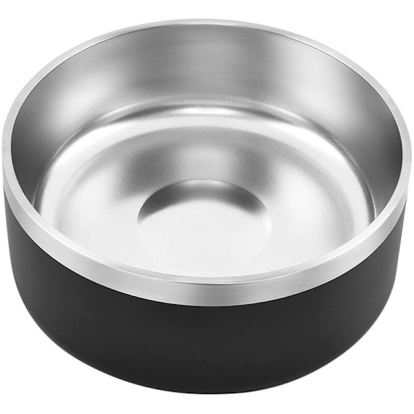Hundebolle, Rustfrit Stål Hundebolle, Spildfri Mad- og Vandskål, Mad- og Vandskål, Dyrefoder Skåle til Mellemstore Hunde