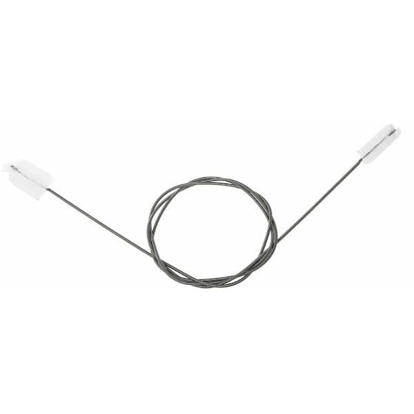 Akvarie Flexibel Fjäder Rörsrengöringsborste 155cm Lång Transparent Vit