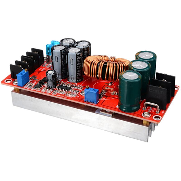 1200W 20A DC Konverter Boost Bil Step-Up Strømmodul Justerbar Spenningskonverter 8-60V til 12-83V