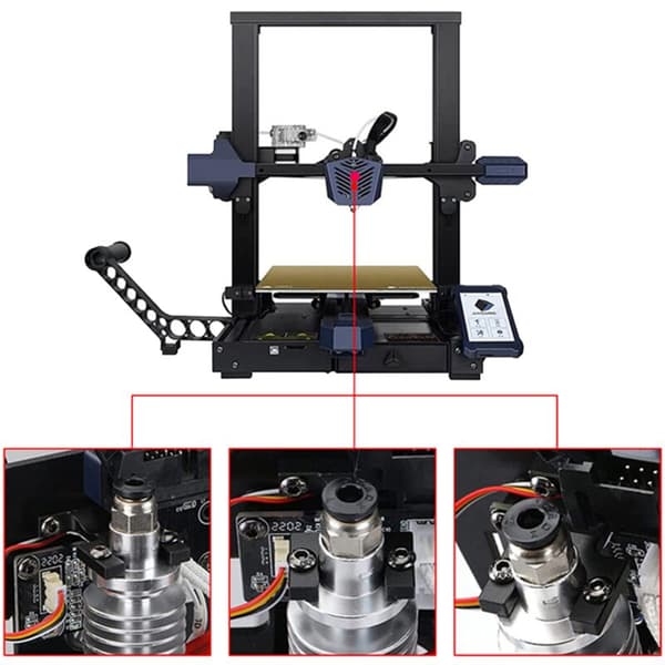 3D-skrivertilbehør for Vyper E-ekstruder Hot End Block Auto Leveling