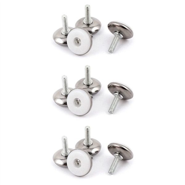 Justerbara Möbelfötter M6X20mm 12 st