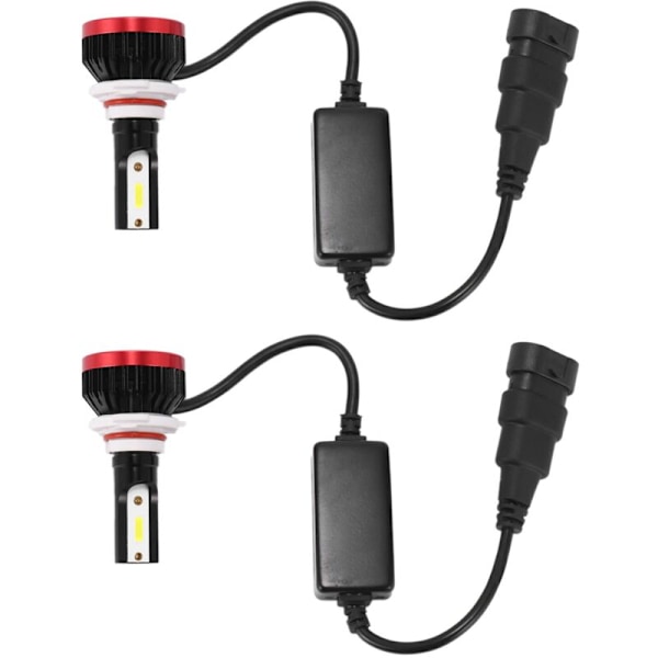 Mini bilforlygte samling 9005 HB3 pærer konverteringssæt Led chips 50W 10000LM 6500K Dob