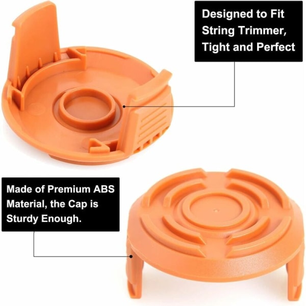 Worx WA0010 Worx 20V gressklipper Langvarig erstatningsspole Ø 1,65 mm/3 m Kompatibel med WG150, WG151.5, WG160, WG163E.2, WG163E.1, WG174,